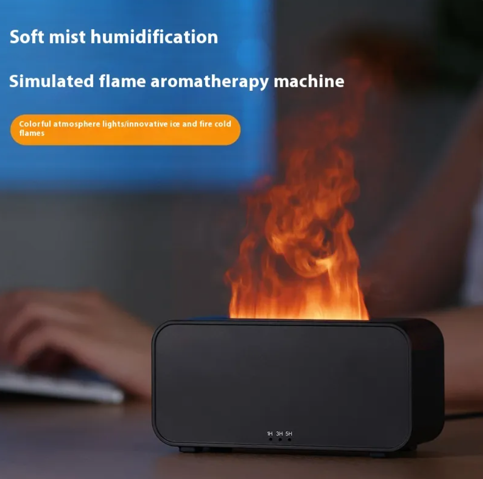Humidificador de Llama RutaDura - Efecto Chimenea para Cabina