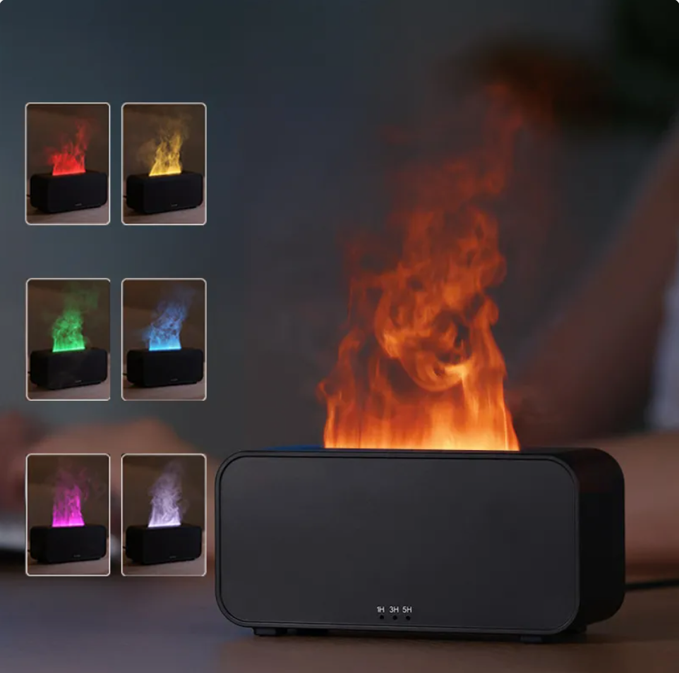 Humidificador de Llama RutaDura - Efecto Chimenea para Cabina